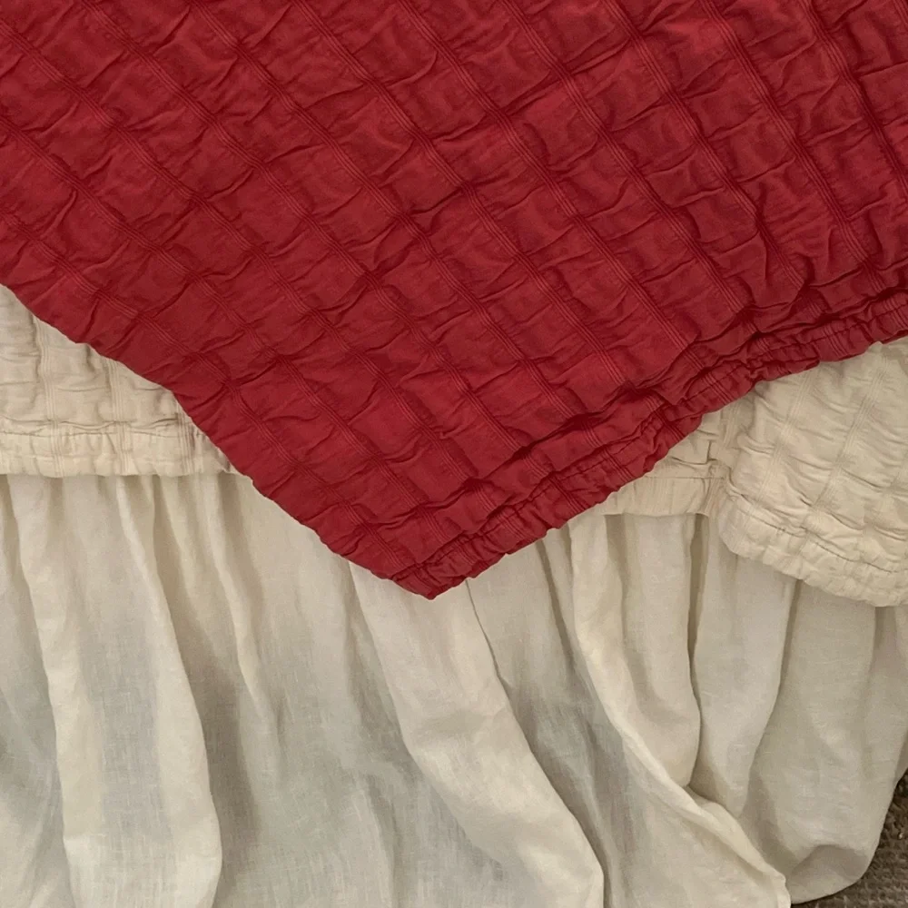 Eileen Fisher Home Organic Cotton Ripple Blanket with 2 Shams
